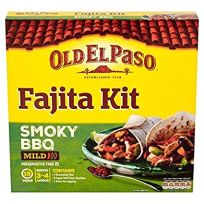 OLD ELPASO BBQ FAJITA KIT SMOKY BBQ 500 GMS