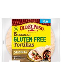 OLD ELPASO GLUTEN FREE TORTILLAS 216 GMS