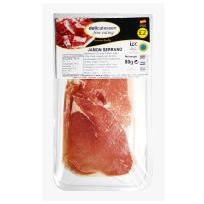 DFE SLICED SERRANO HAM 80 GMS (CONTAINS PORK)