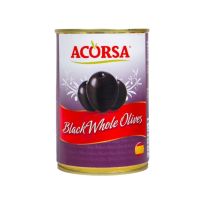 ACORSA BLACK OLIVE WHOLE 350 GMS