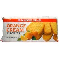 KHONG GUAN ORANGE CREAM BISCUITS 200 GMS