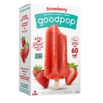 GOOD POP STRAWBERRY POPSICLE 4X74 ML