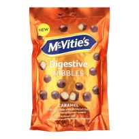 MCVITIES DIGESTIVE NIBBLES CARAMEL 110 GMS