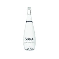 SIRMA NATURAL MINERAL WATER GLASS BOTTLE