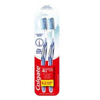 COLGATE SLIM SOFT ADVANCED TOOTHBRUSH 2'S @SPECIAL PRICE