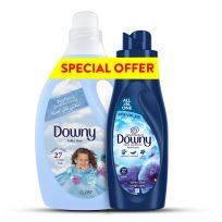 DOWNY VALLEY DEW FABRIC SOFTNER 3LTR + VALLEY DEW FABRIC CONDITIONER 700 ML