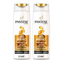 PANTENE SHAMPOO ANTI HAIR FALL 2X375 ML