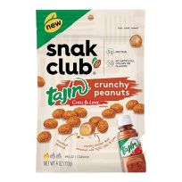 SNAK CLUB CRUNCHY PEANUTS TAJIN 4 OZ