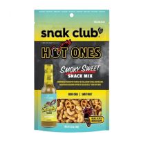 SNAK CLUB HOT ONES SMOKY SWEET SNACK MIX MEDIUM HOT 4.5 OZ