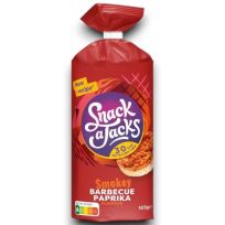 SMUCKER SNACK A JACKS RICE WAFFLES BBQ PAPRIKA 103 GMS
