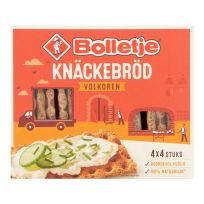 BOLLETJE KNACKEBROD WHOLE WHEAT 240 GMS