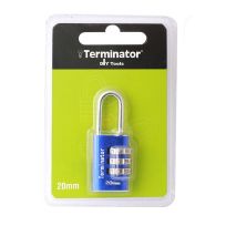 TERMINATOR PADLOCK 20MM COMBINATION 1020 1'S