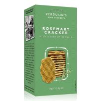 VERDUIJN'S ROSEMARY AND SEA SALT CRACKERS 75 GMS