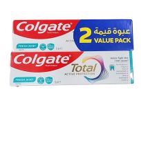 COLGATE TOOTH PASTE TOTAL FRESHMINT 2X75 ML