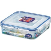 LOCK AND LOCK SQUARE SHORT FOOD CONTAINER 600 ML 1'S