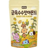 BT21 BAKED CORN FLAVOR ALMOND 180 GMS
