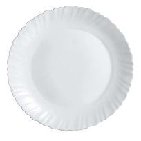 LUMINARC FESTON PLAIN DINNER PLATE 27 CM