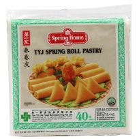 T.Y.J SPRING ROLL PASTRY 40 SHEETS 500 GMS
