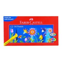 FABER CASTELL OIL PASTELS ROUND 12'S
