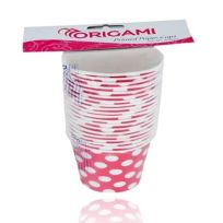 ORIGAMI PAPER CUPS 20 U 200 ML
