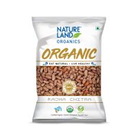 NATURELAND ORGANIC RAJMA CHITRA 500 GMS