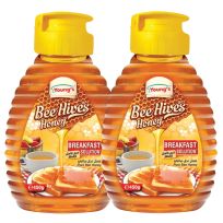 BEEHIVE PURE HONEY SQUEEZY BOTTLE 2X400 GMS