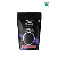 TRUE ELEMENTS RAW BASIL SEEDS 250 GMS