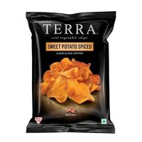 TERRA CHIP CUMIN AND PEPPER SPICED SWEETS 120 GMS