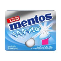 MENTOS WHITE SWEET MINT CHEWING GUM 17 GMS