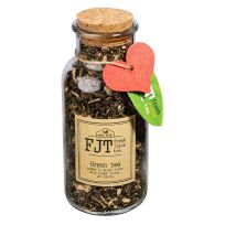 FJT GREEN TEA WITH CHERRY GINGER SLICES 120 GMS