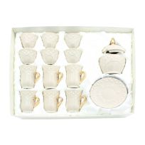 CHINA ROSE 27 PCS TEA SET ASSORTED