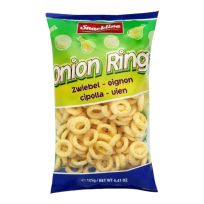 SNACKLINE ONION RINGS CORN SNACK SALTED 125 GMS