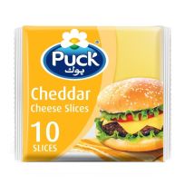 PUCK CHEDDAR CHEESE 10 SLICES 200 GMS