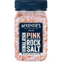 MCKENZIES HIMALAYAN PINK ROCK SALT 400 GMS