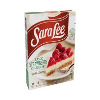 SARALEE CLASSIC STRAWBERRY CHEESE CAKE SMOOTH AND CRREAMY 140 GMS