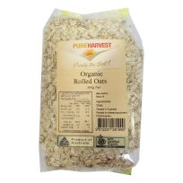 PUREHARVEST ORGANIC ROLLED OATS 500 GMS