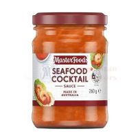 MASTERFOODS SEAFOOD COCKTAIL SAUCE RICH TANGY 260 GMS