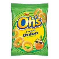NABIL OHS FRENCH ONION FLAVOUR SNACKS 12 GMS