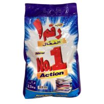 NO.1 ACTION DETERGENT POWDER POLY BAG 3 KG