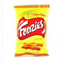 FONZIES CHEESE FLAVOUR CORN SNACKS 28 GMS